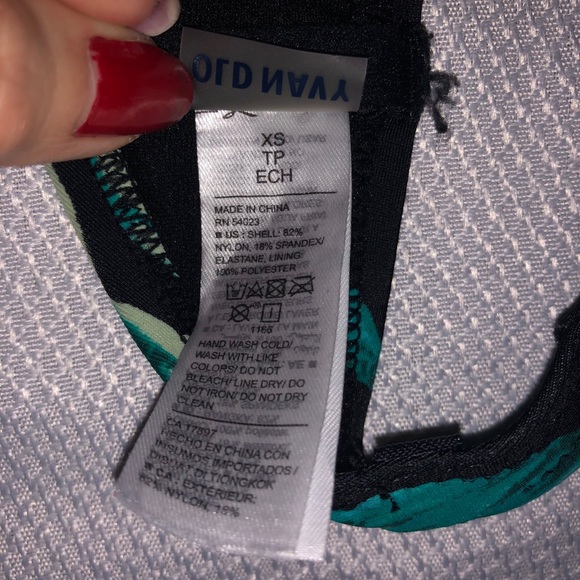 Tropical Strapless Bikini Top - Picture 2 of 2